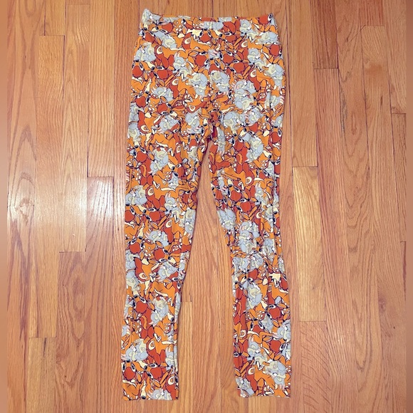 Lularoe Disney Bambi & Thumper One Size Legging - Picture 3 of 3